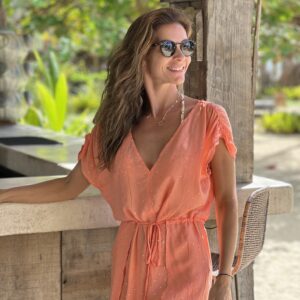 Saída curta Lurex